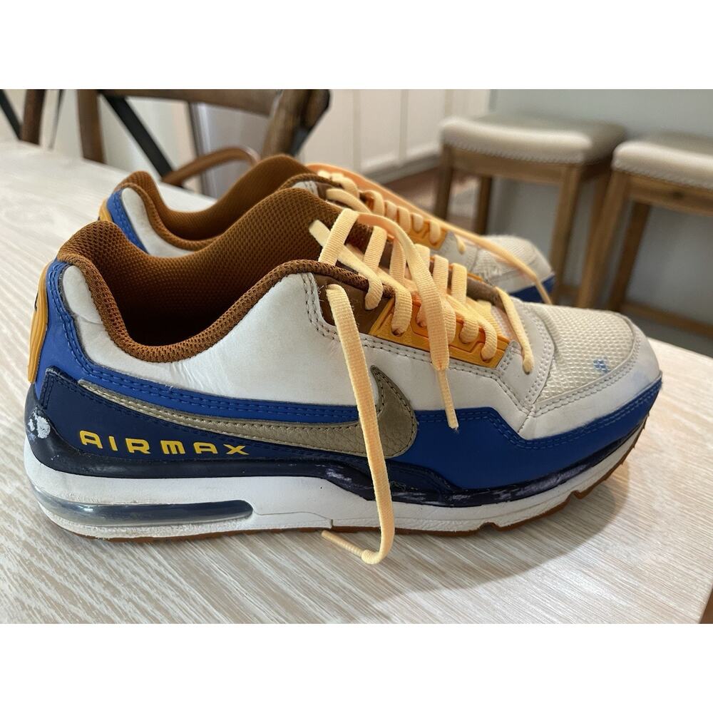 Size 6.5 - Nike Air Max LTD 3 Premium Blue With New Laces Sneakers 695484-184